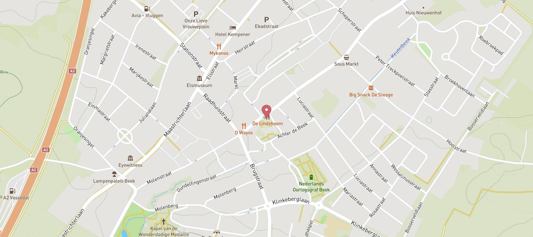 De Lindeboom map