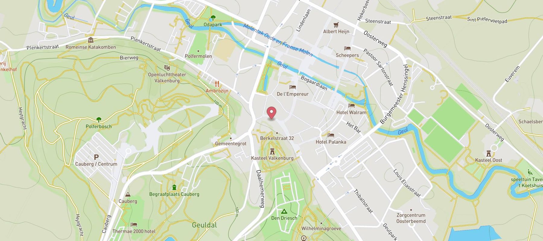 Restaurant de Munt map