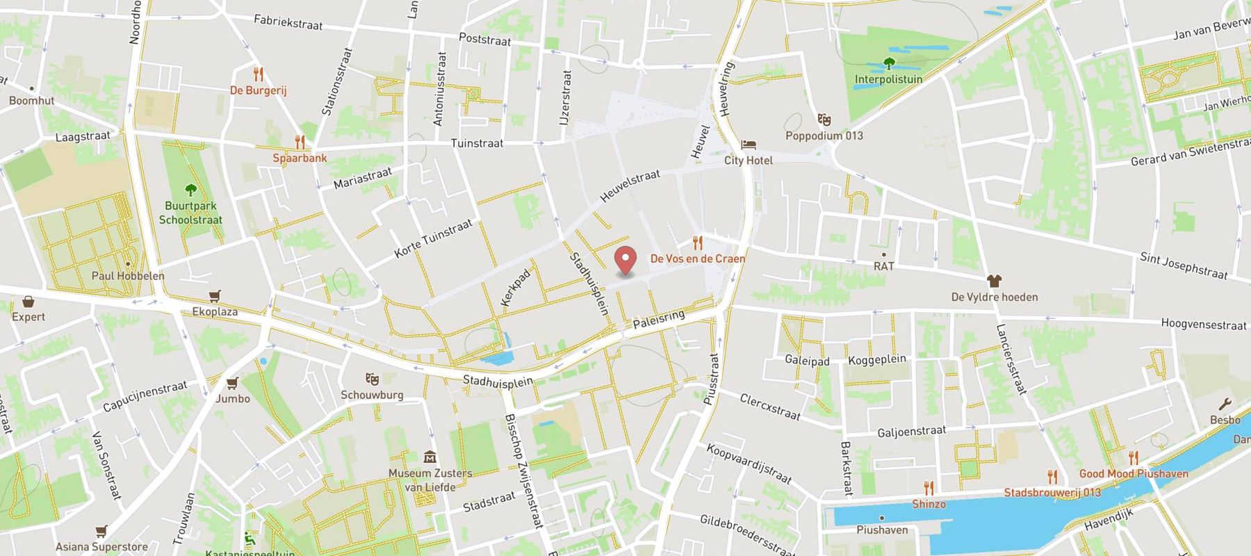 C&A map