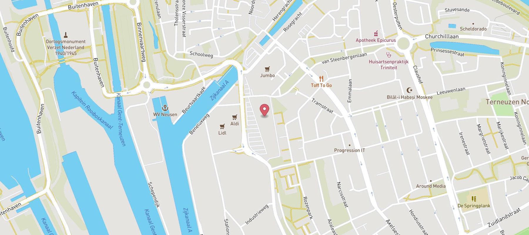 Leen Bakker map