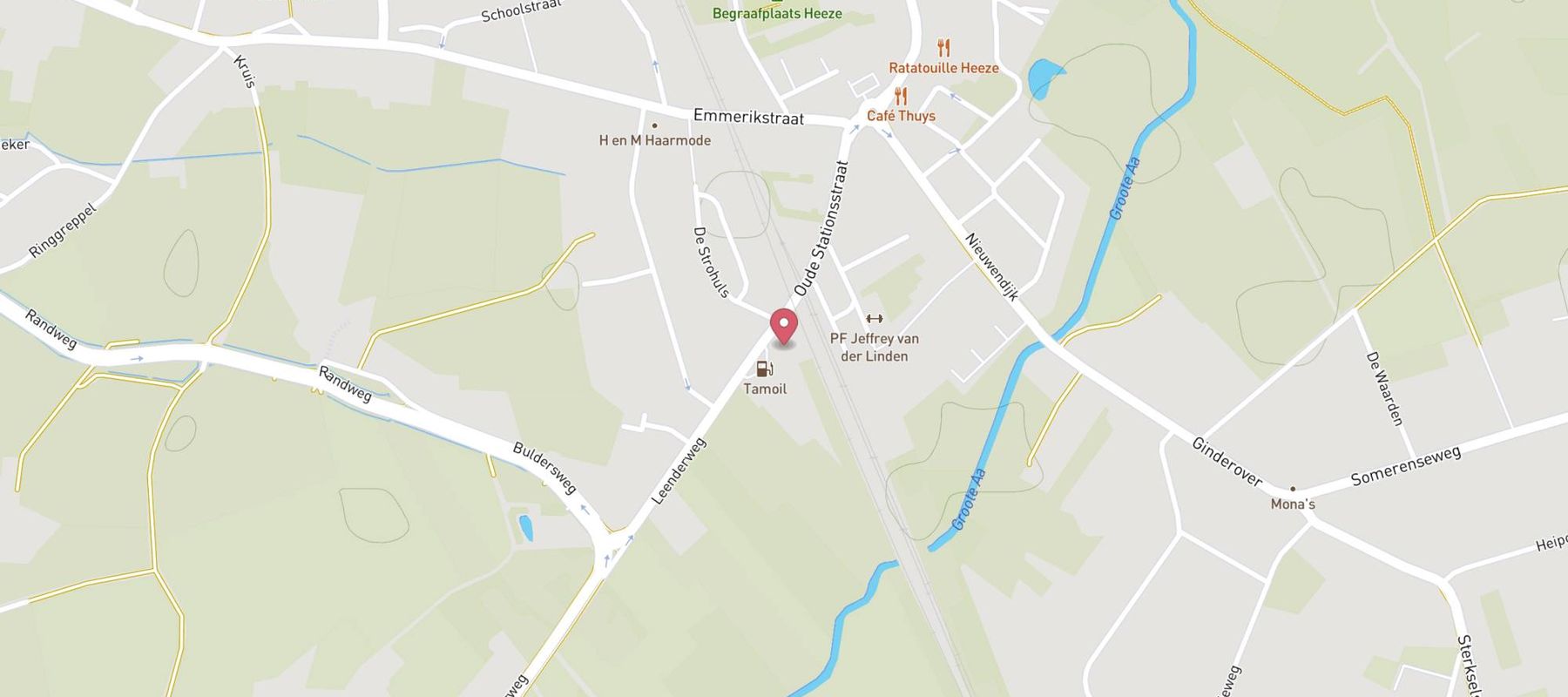 Tamoil Express Heeze map