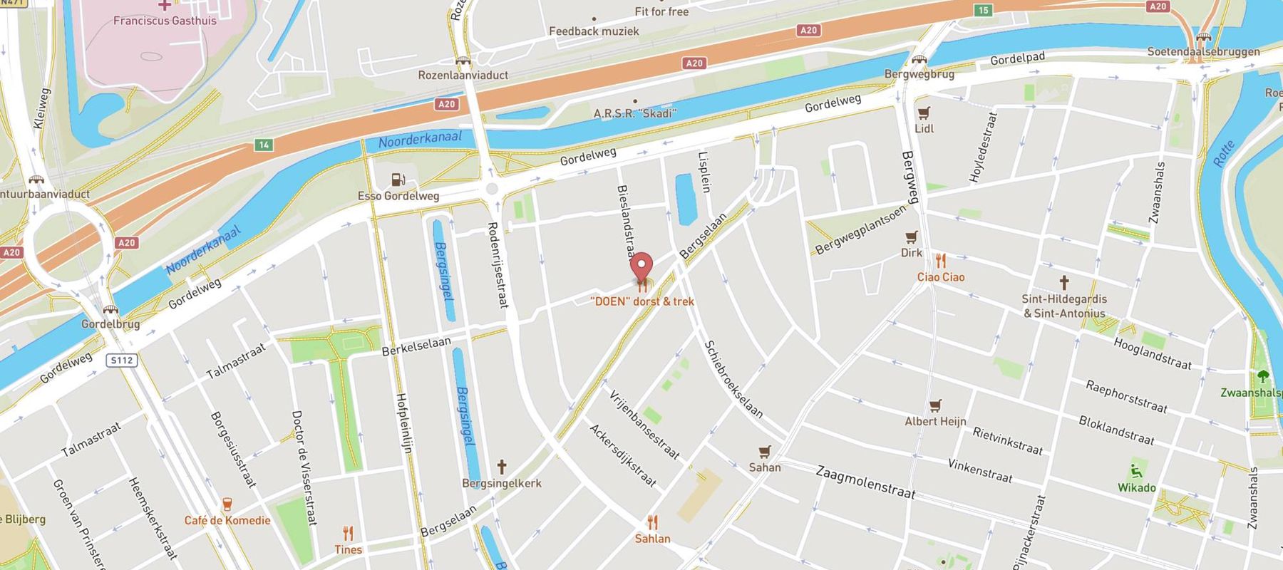 Osteria Liz map