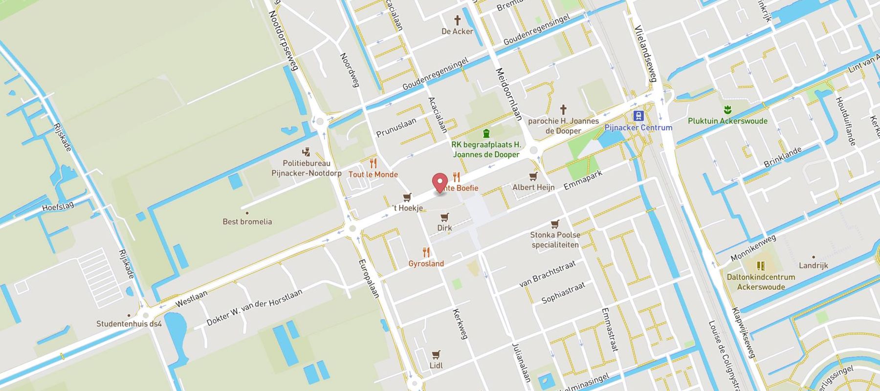 HEMA map