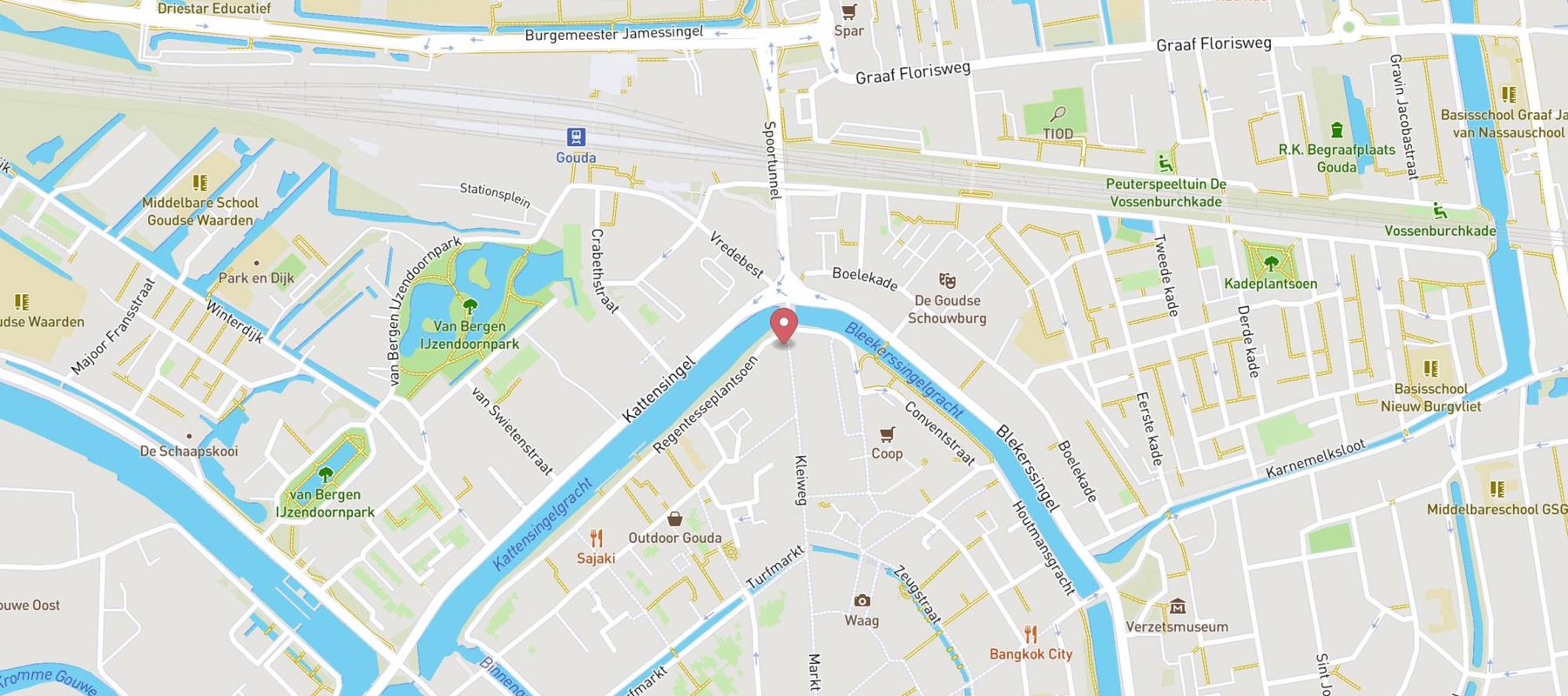 ANWB Winkel Gouda map