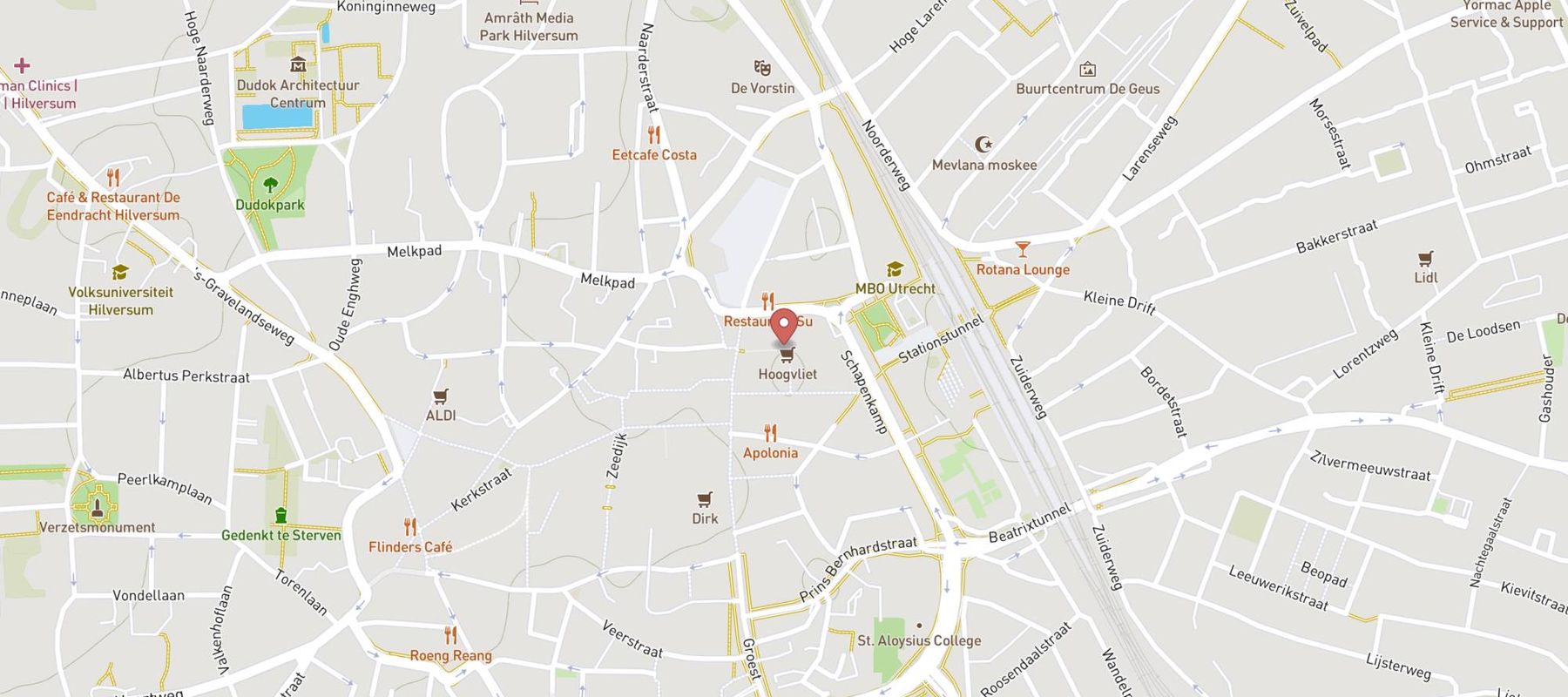 Q-Park Markt map