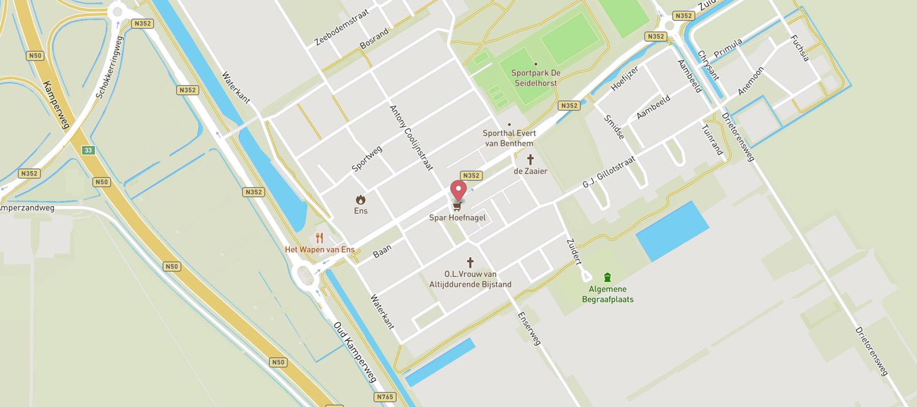 SPAR Hoefnagel map