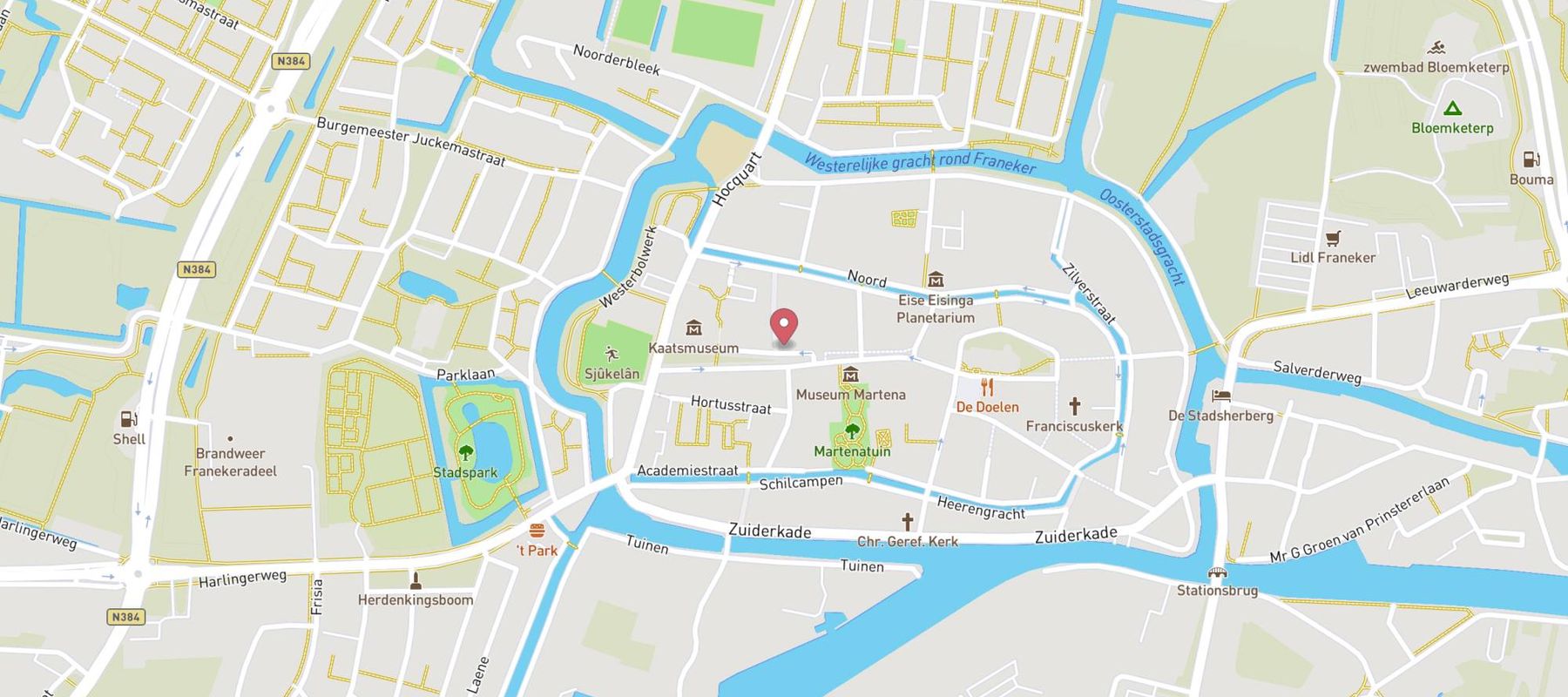 Expert Franeker map
