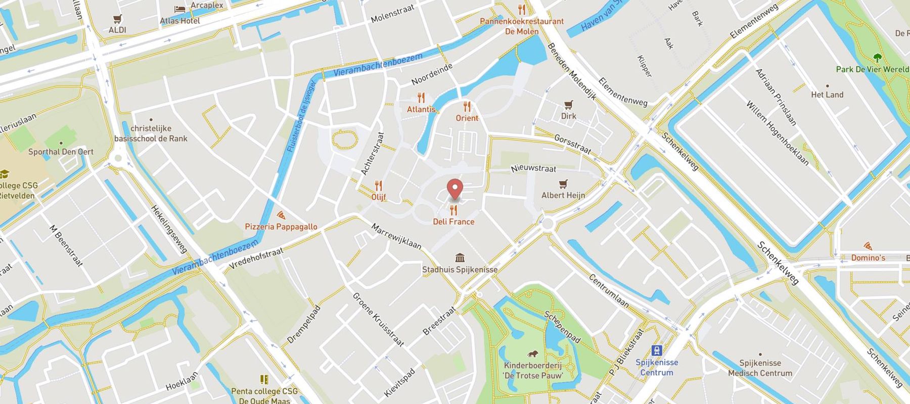 Pearle Opticiens Spijkenisse map