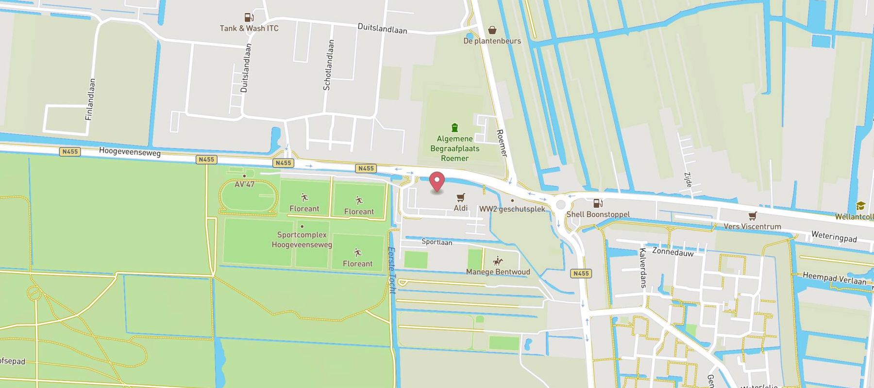 KARWEI Boskoop map