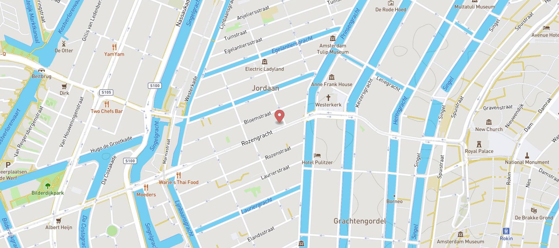 De Kinderboekwinkel map