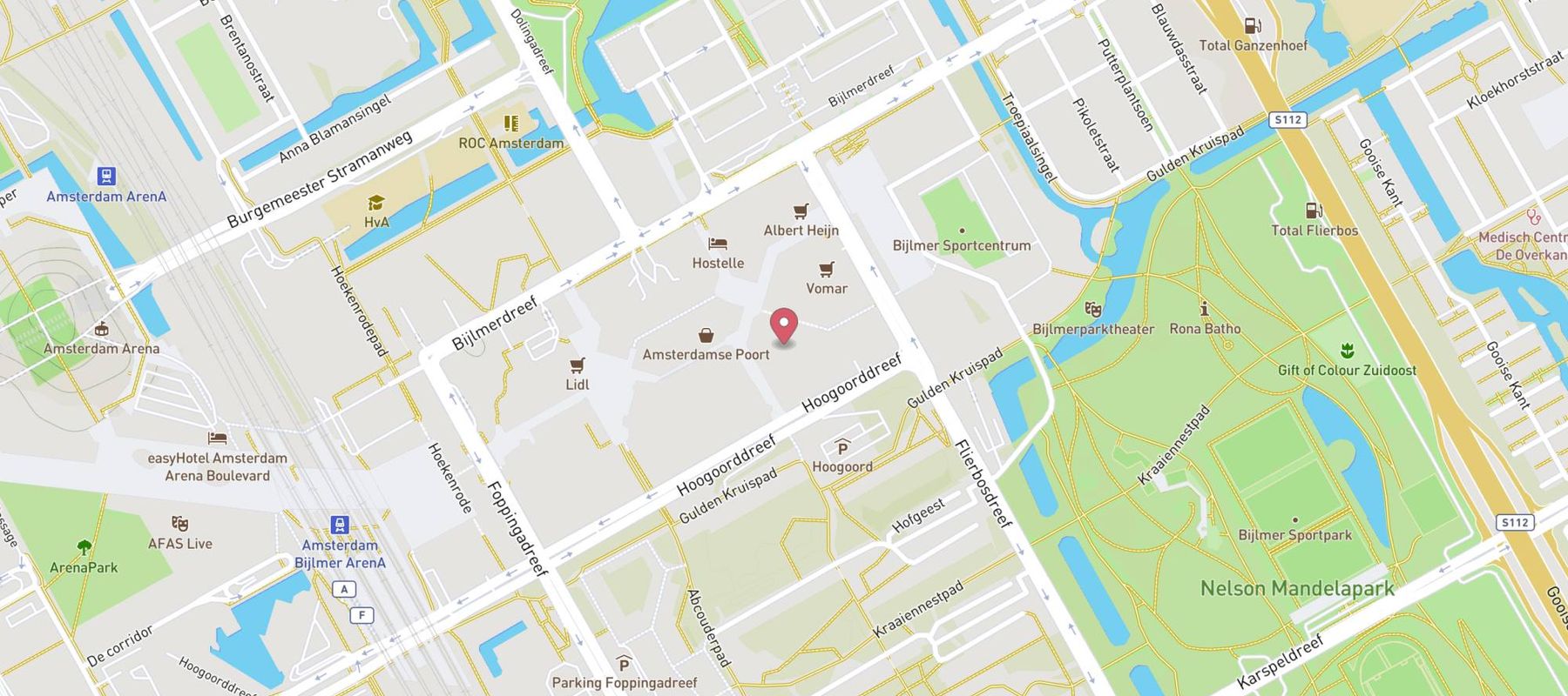 Q-Park Amsterdamse Poort P24 map