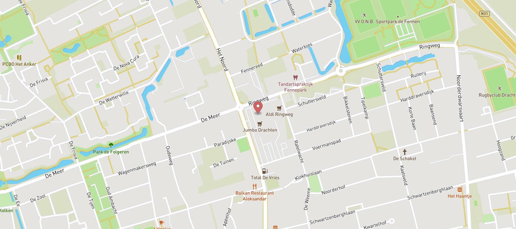 Kruidvat map