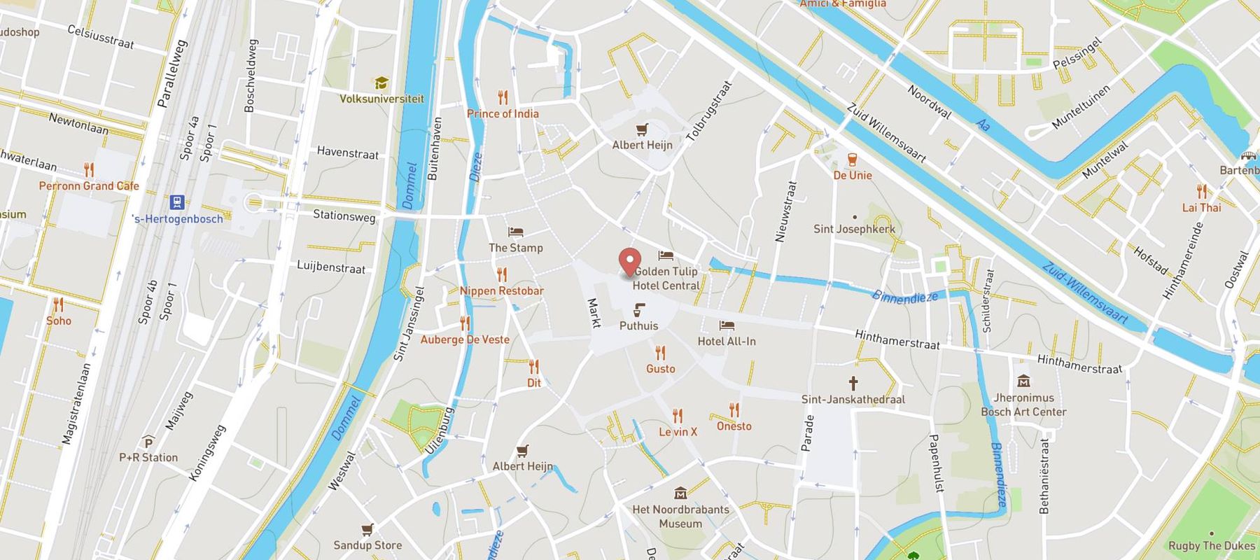 Parfumerie Douglas Den Bosch map