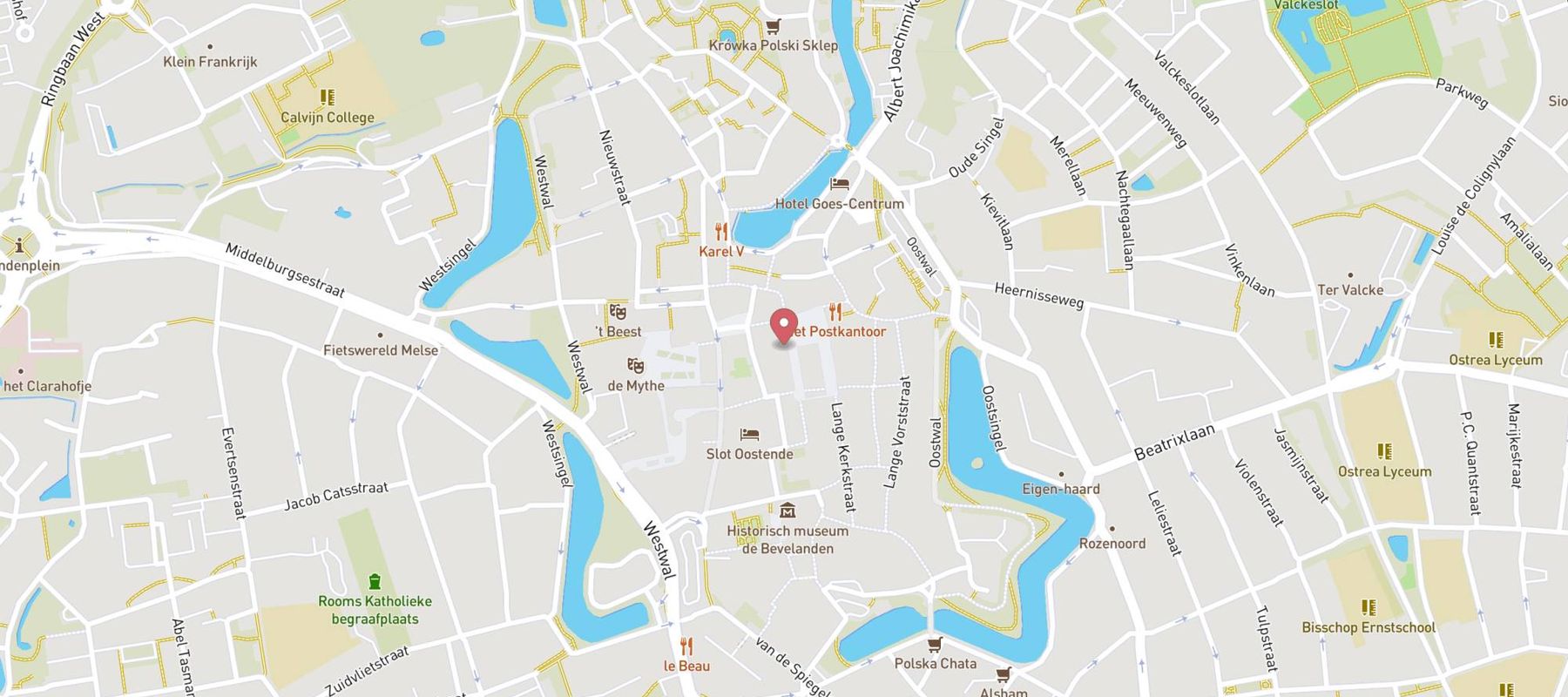 ANWB winkel Goes map