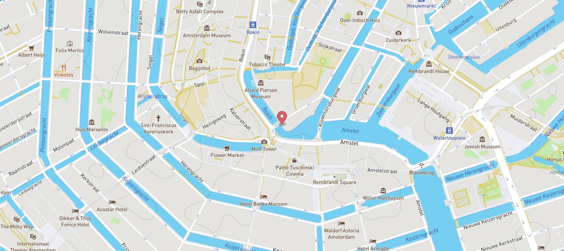 Restaurant Flore map