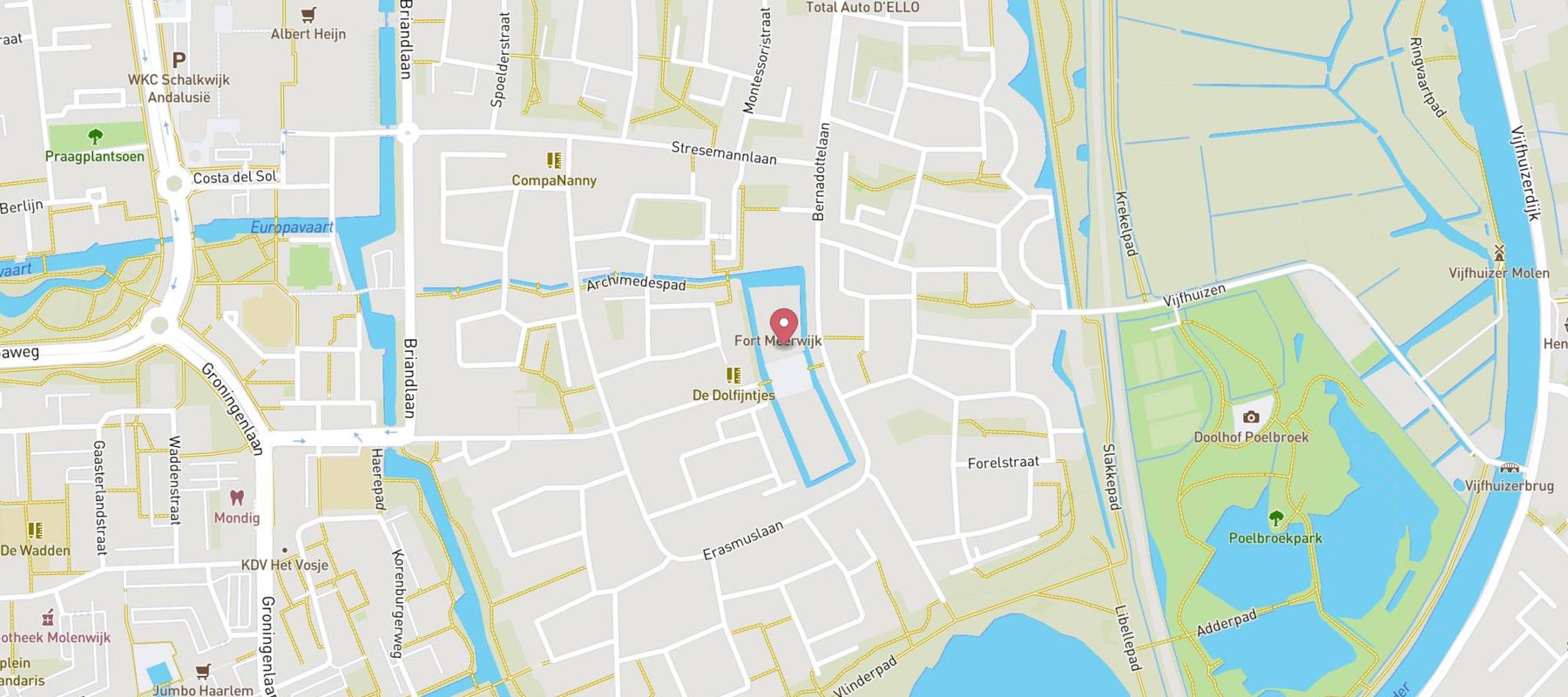 Kruidvat map