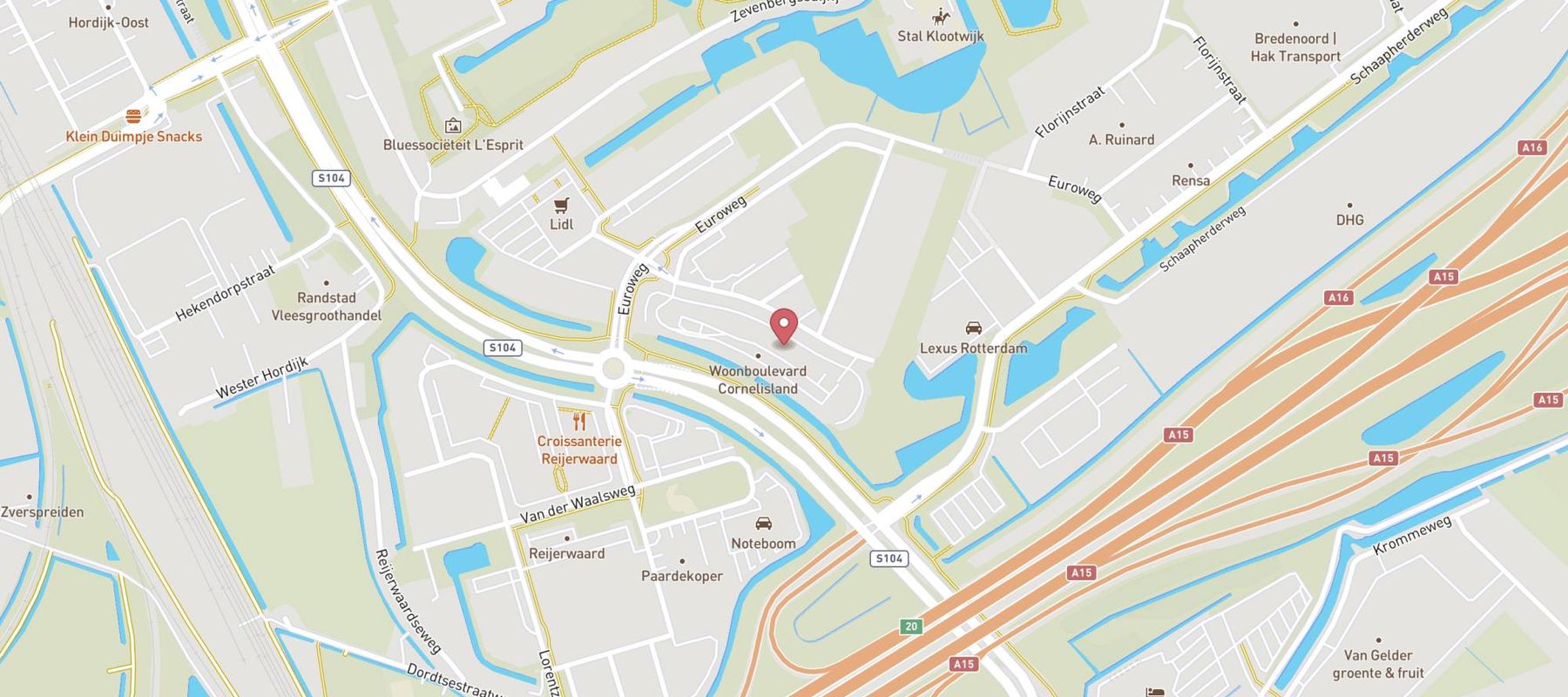 Woonexpress Barendrecht map