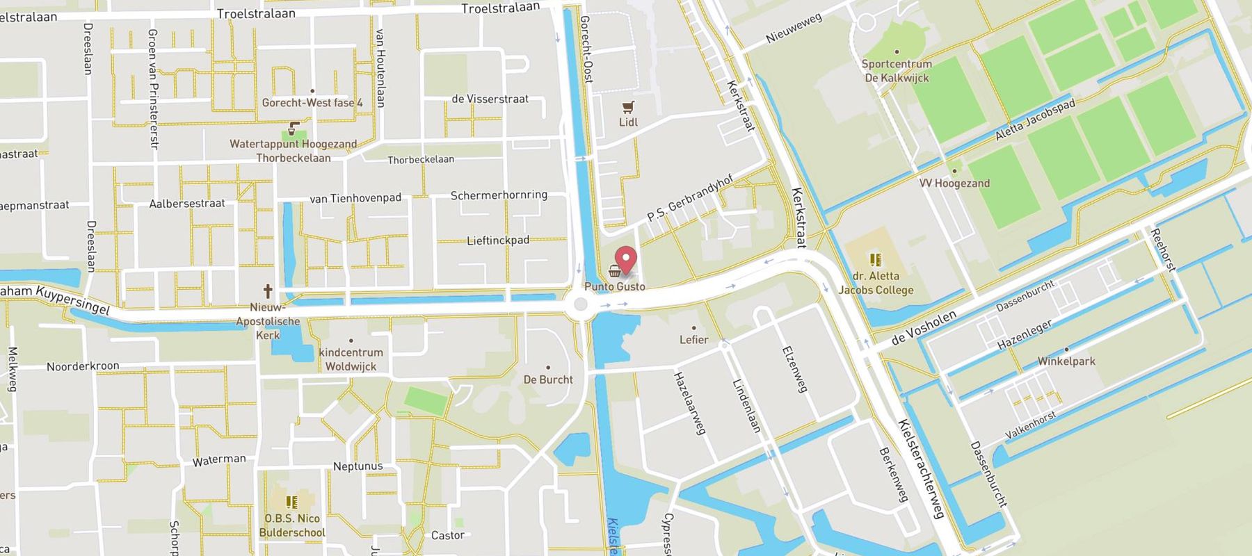 Tango Hoogezand map