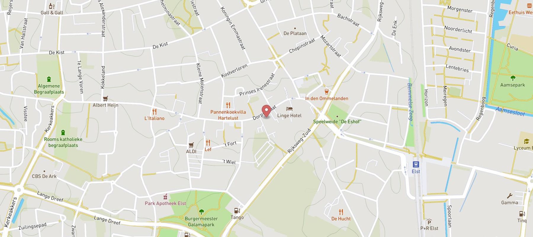 HEMA map