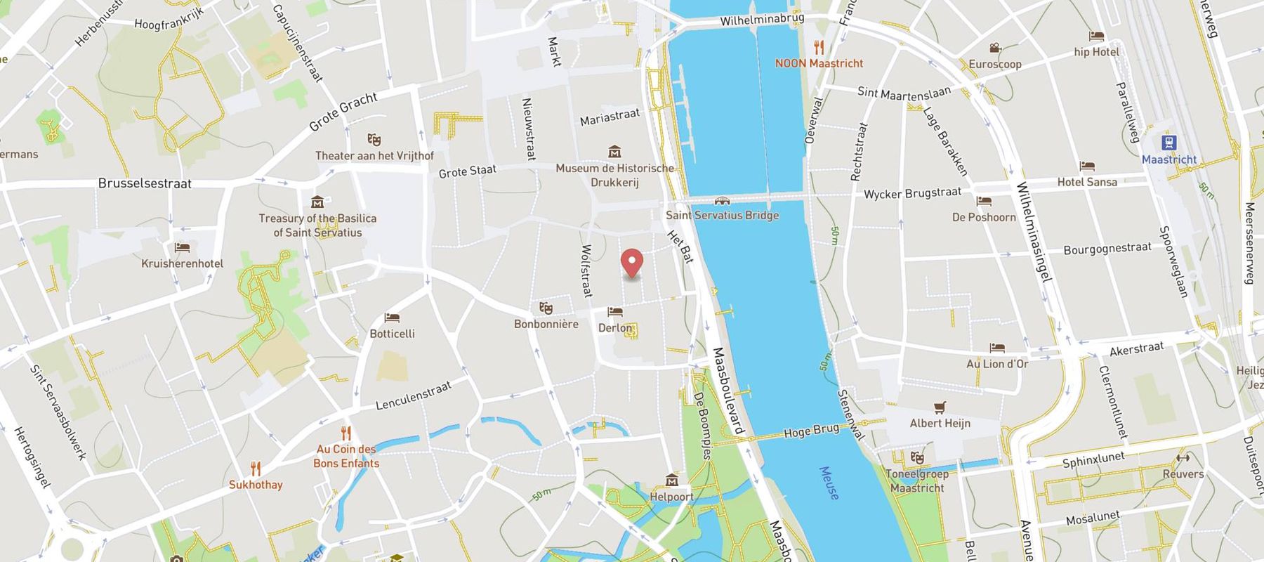 Restaurant Rozemarijn map