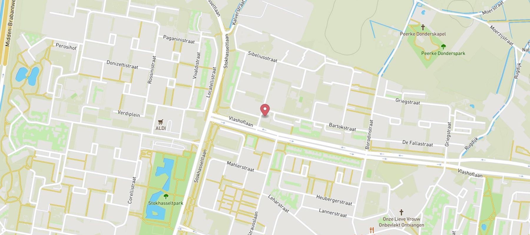 Tamoil Express Tilburg map