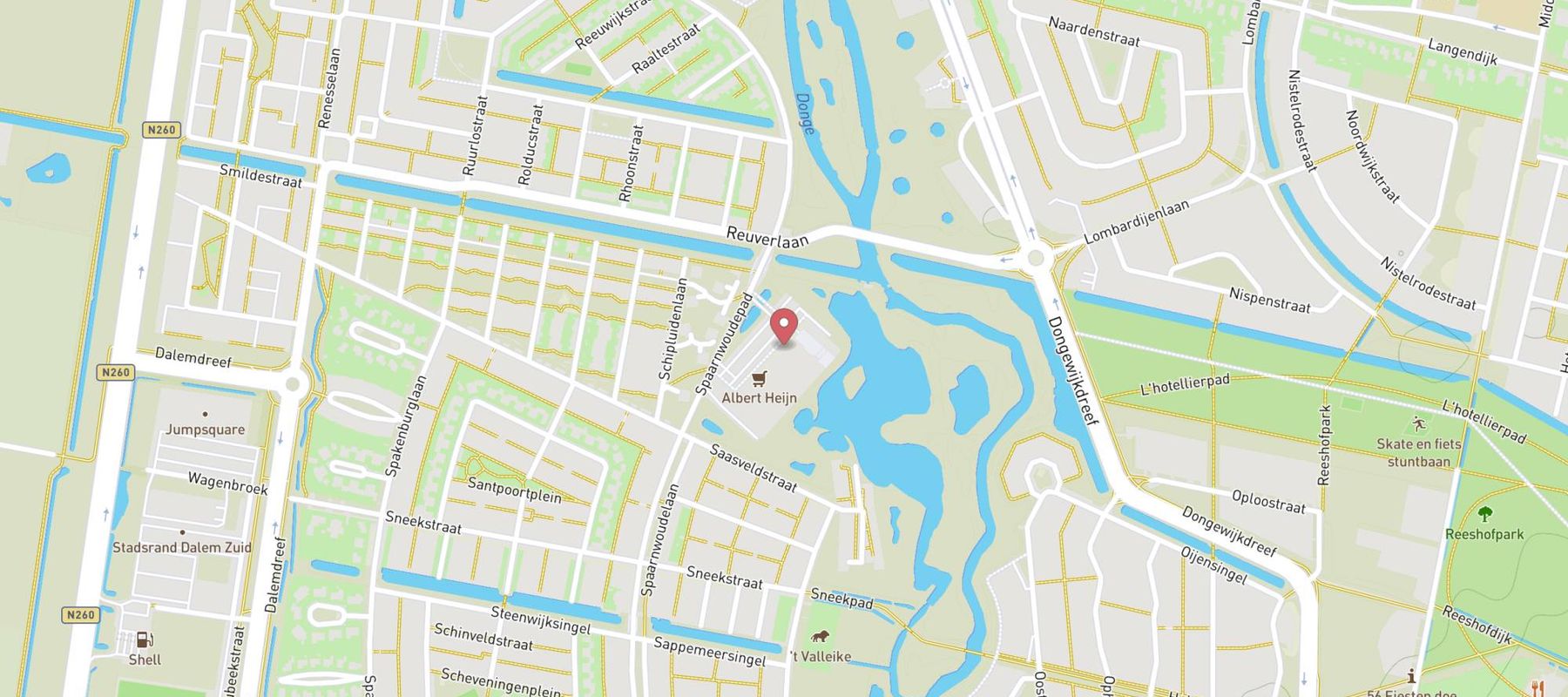 Pearle Opticiens Tilburg - Dalempromenade map