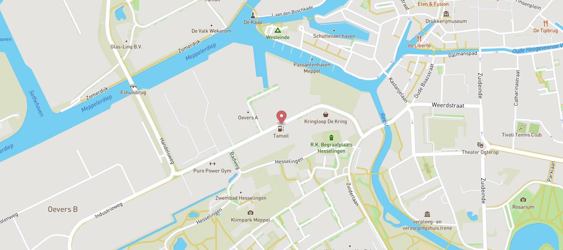 T-Energy Express Meppel map