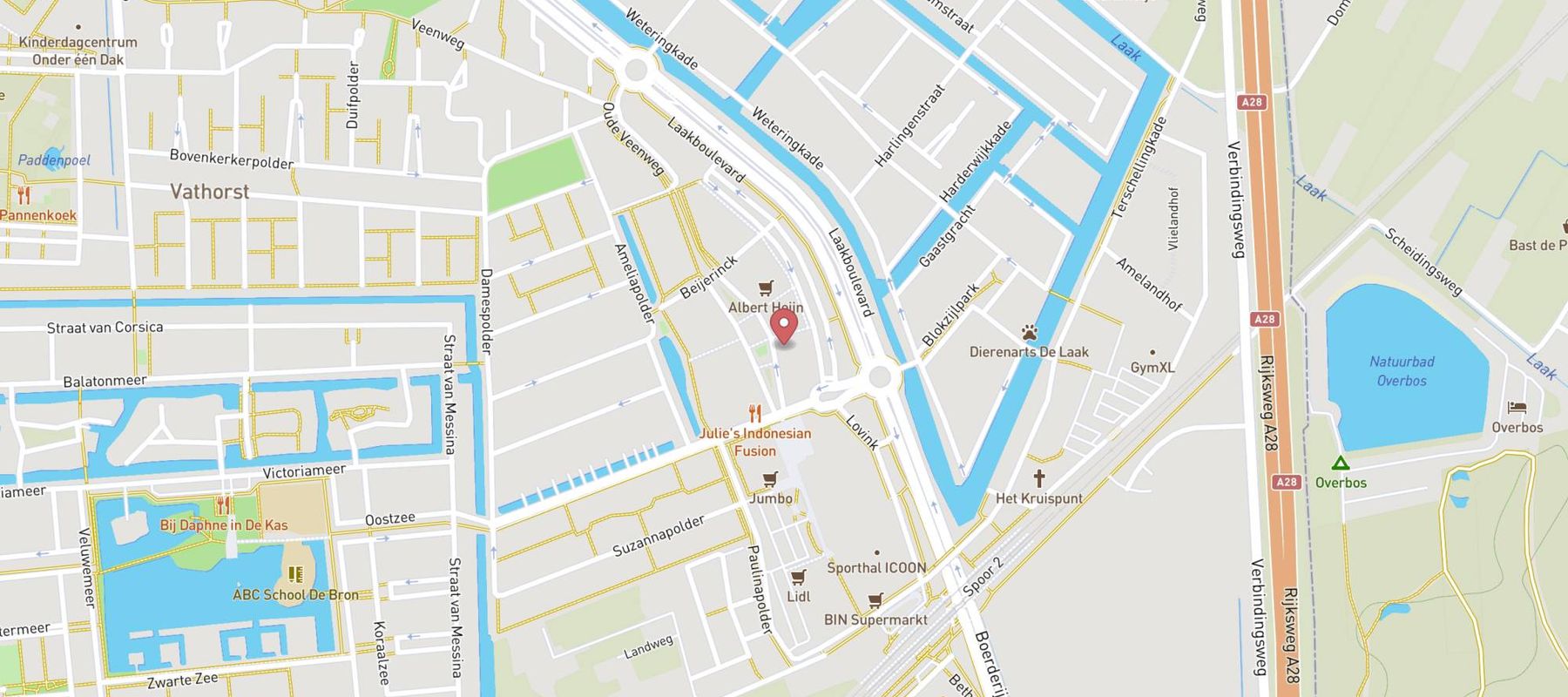 Pearle Opticiens Amersfoort - Vathorst map