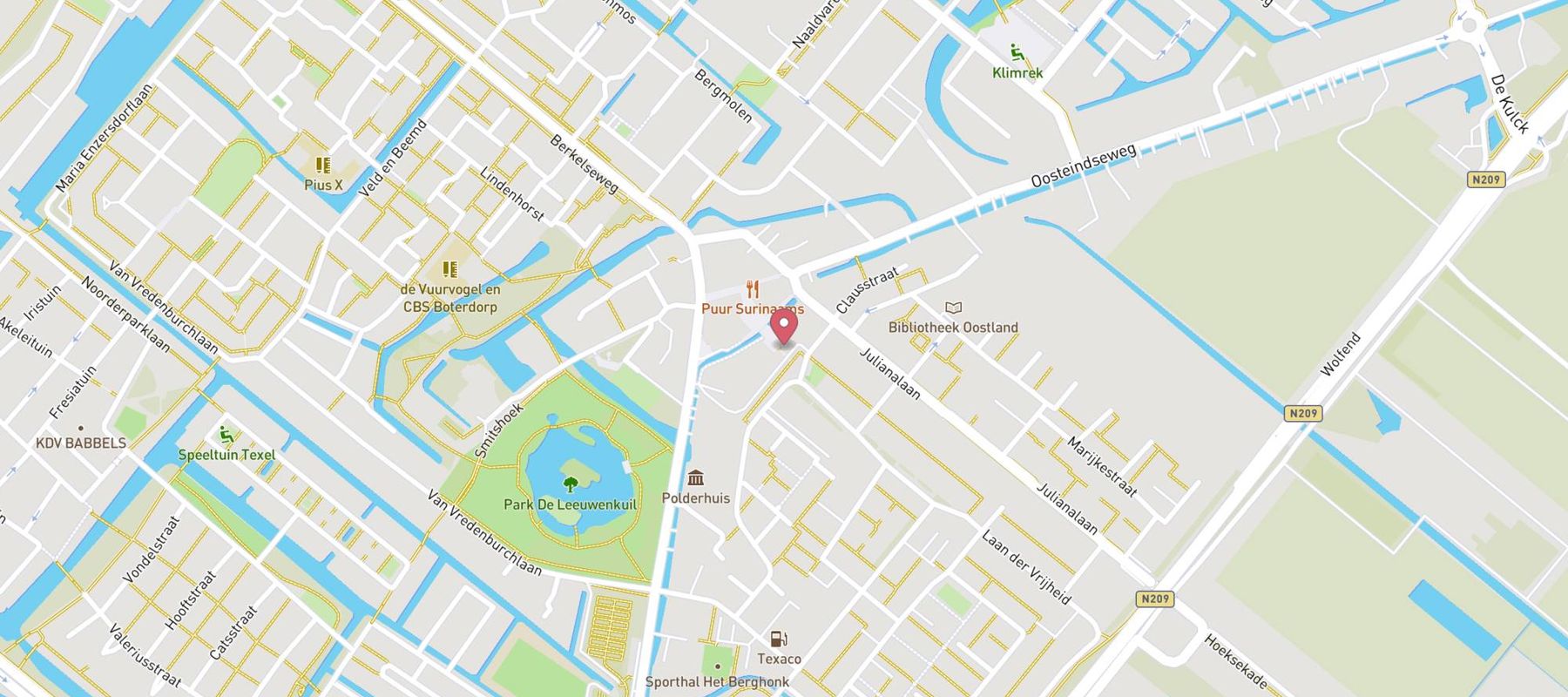 Kruidvat map