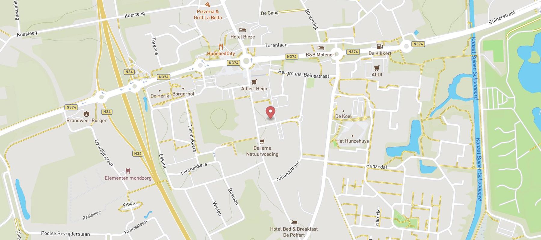 HEMA map