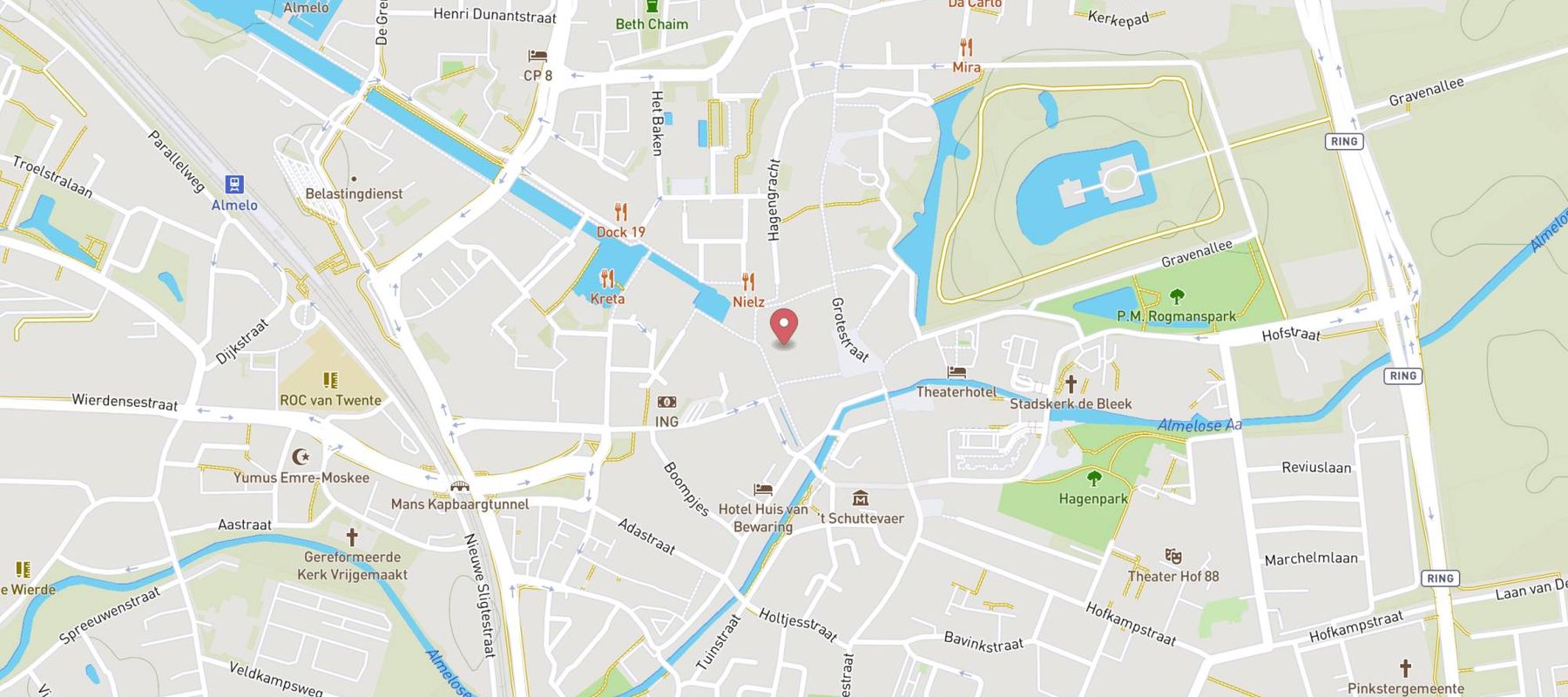 Van Uffelen Mode - Almelo map