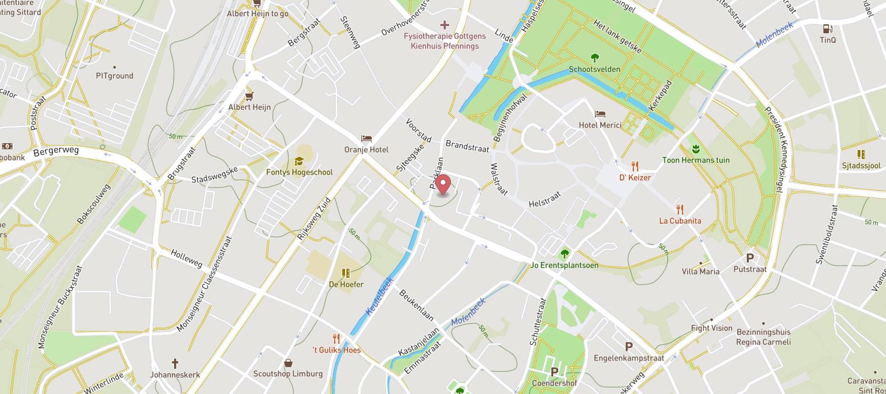 DoubleTree by Hilton Sittard map