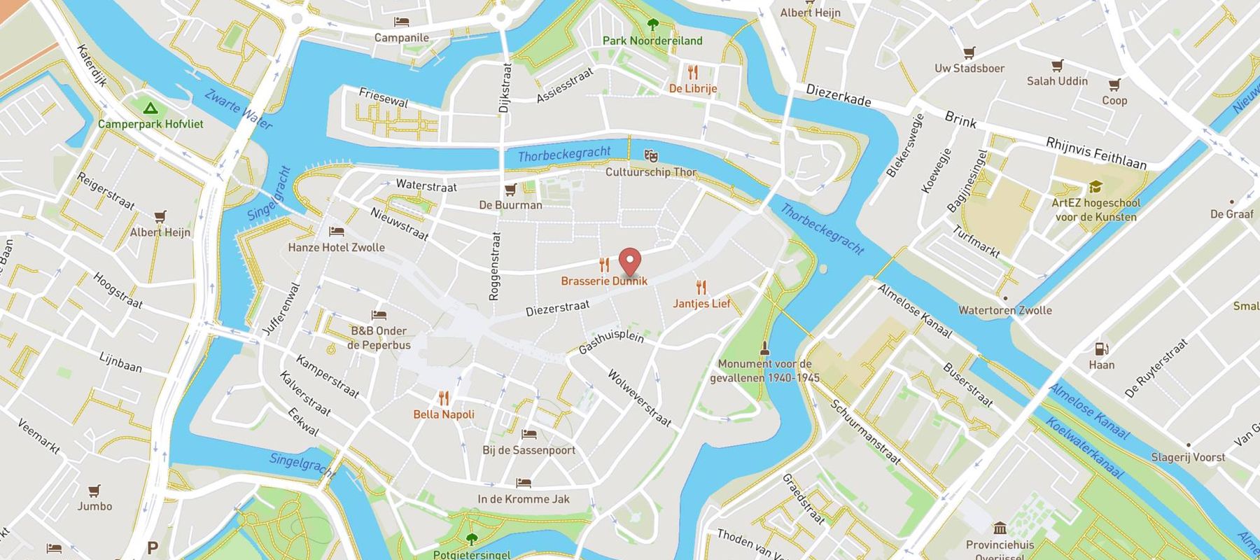 Distrikt Nørrebro map