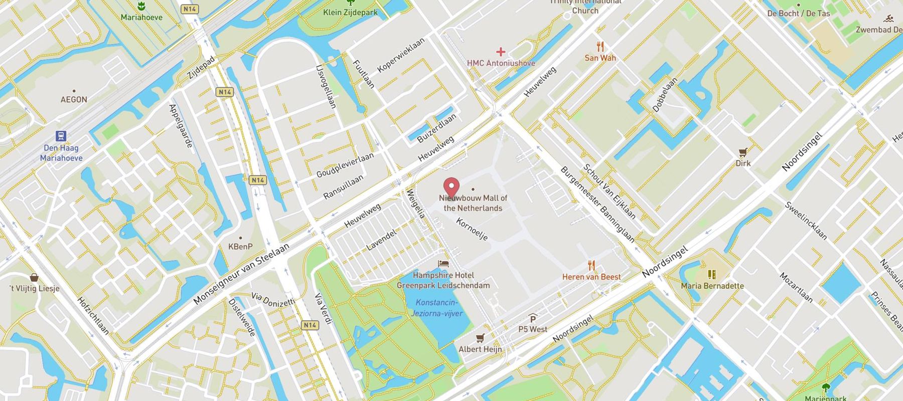 Levi's® Mall of the Netherlands map
