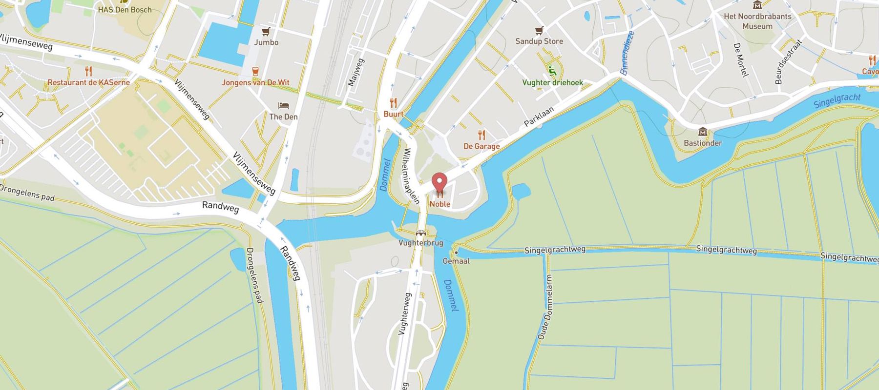 Noble Gastro House map