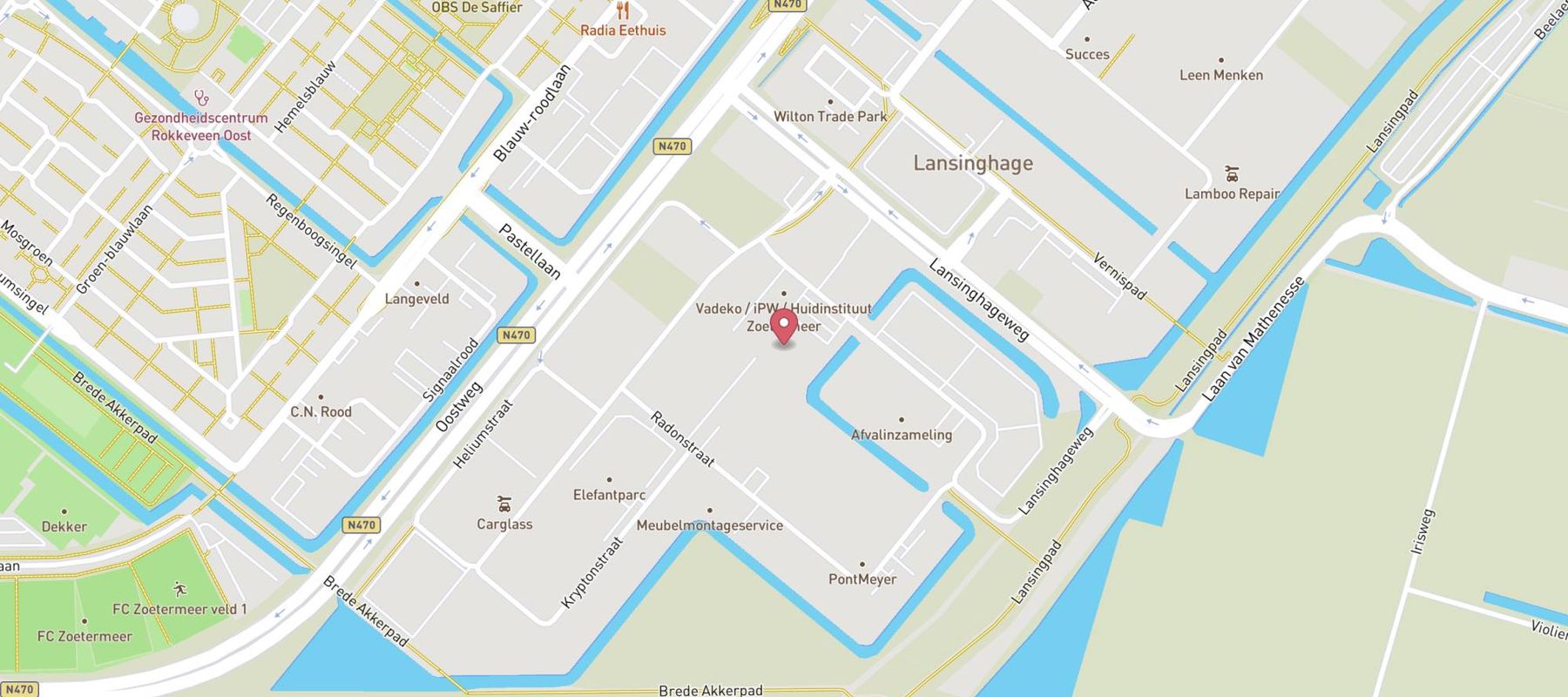 GAMMA bouwmarkt Zoetermeer map