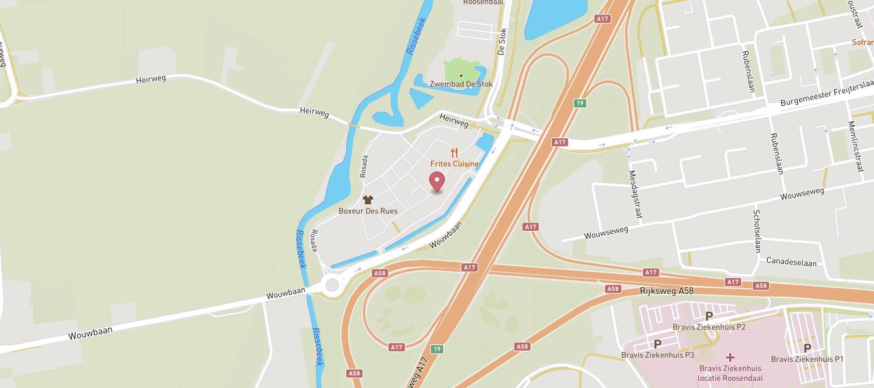 State of Art Outlet Store Roosendaal map