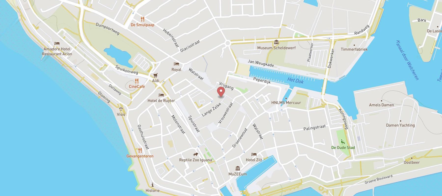 Pearle Opticiens Vlissingen map