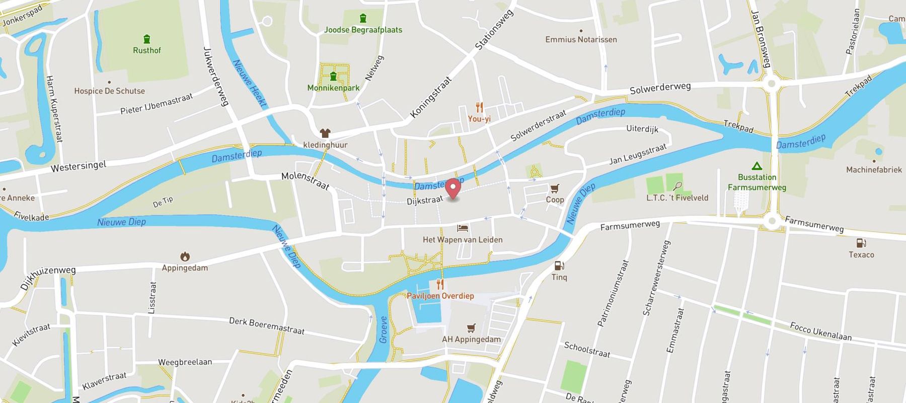 HEMA map