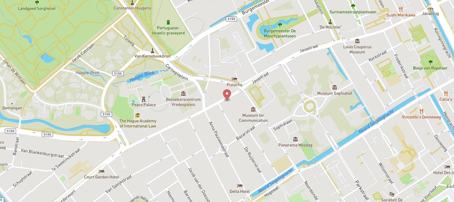 Villa Coucou map