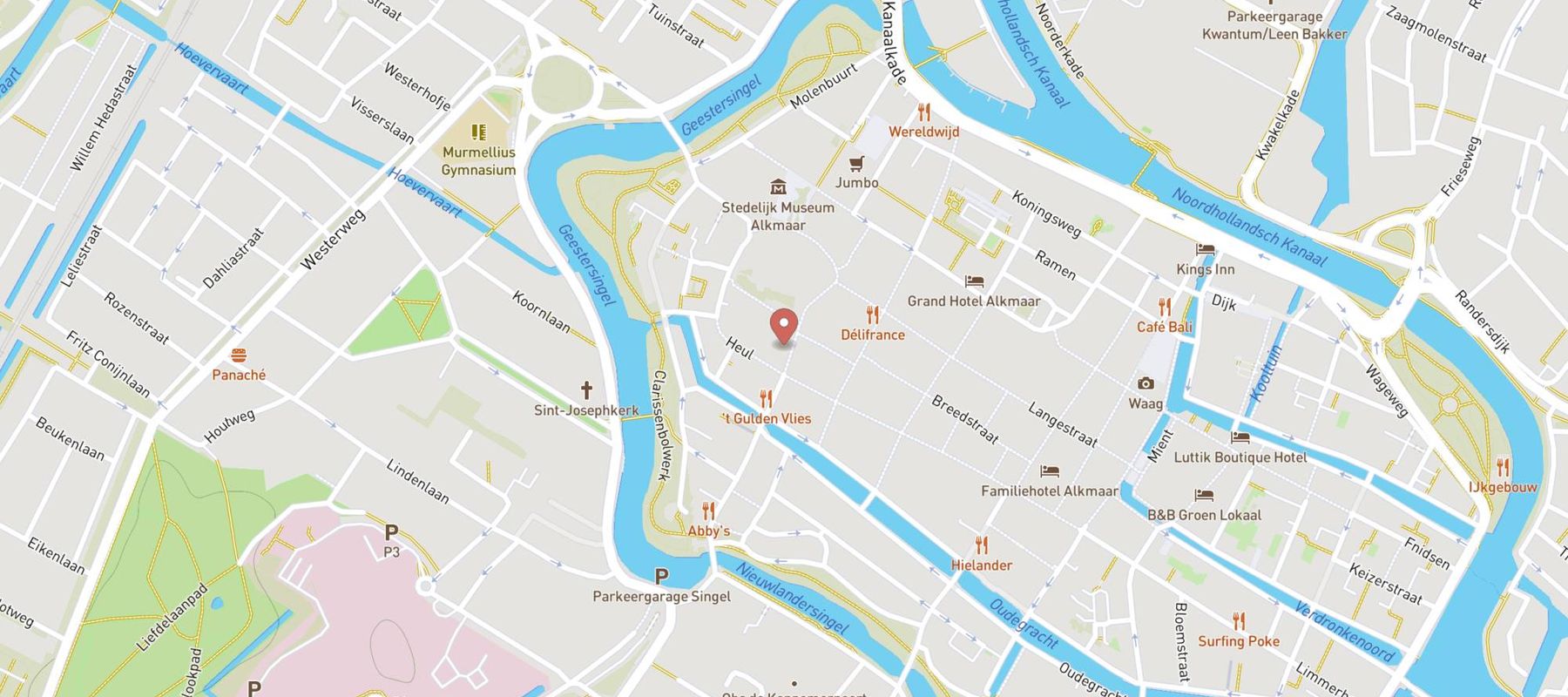 Hi-Fi Klubben Alkmaar map