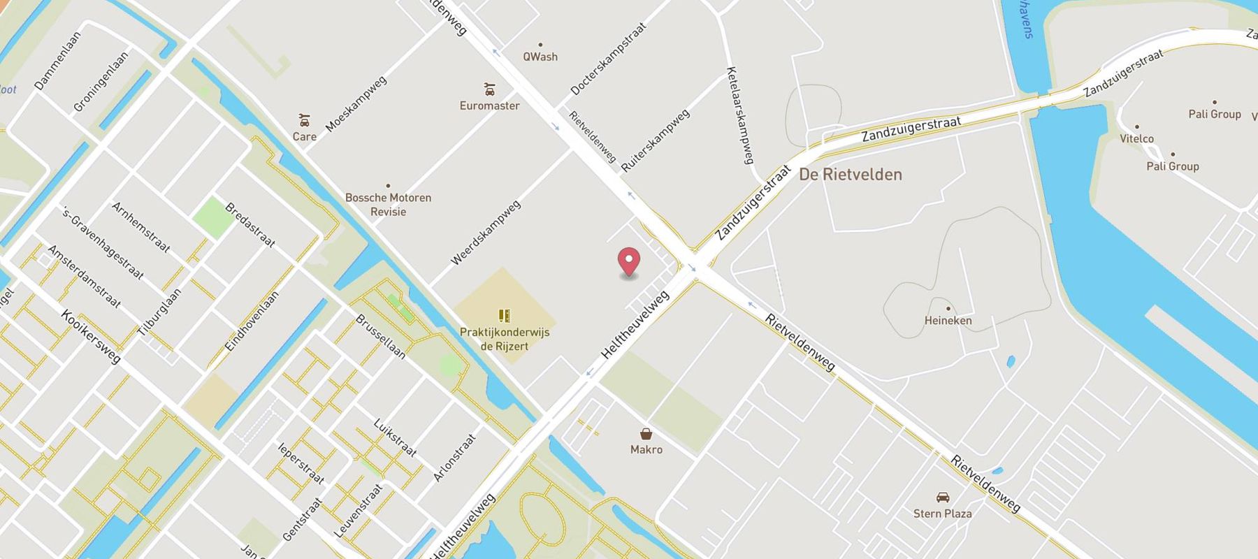 Karwei bouwmarkt Den Bosch-West map