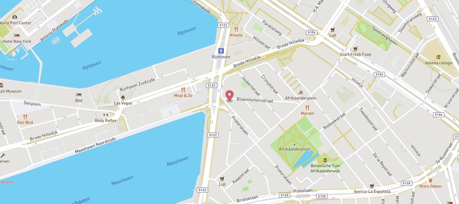 Café Prêt à Boire map