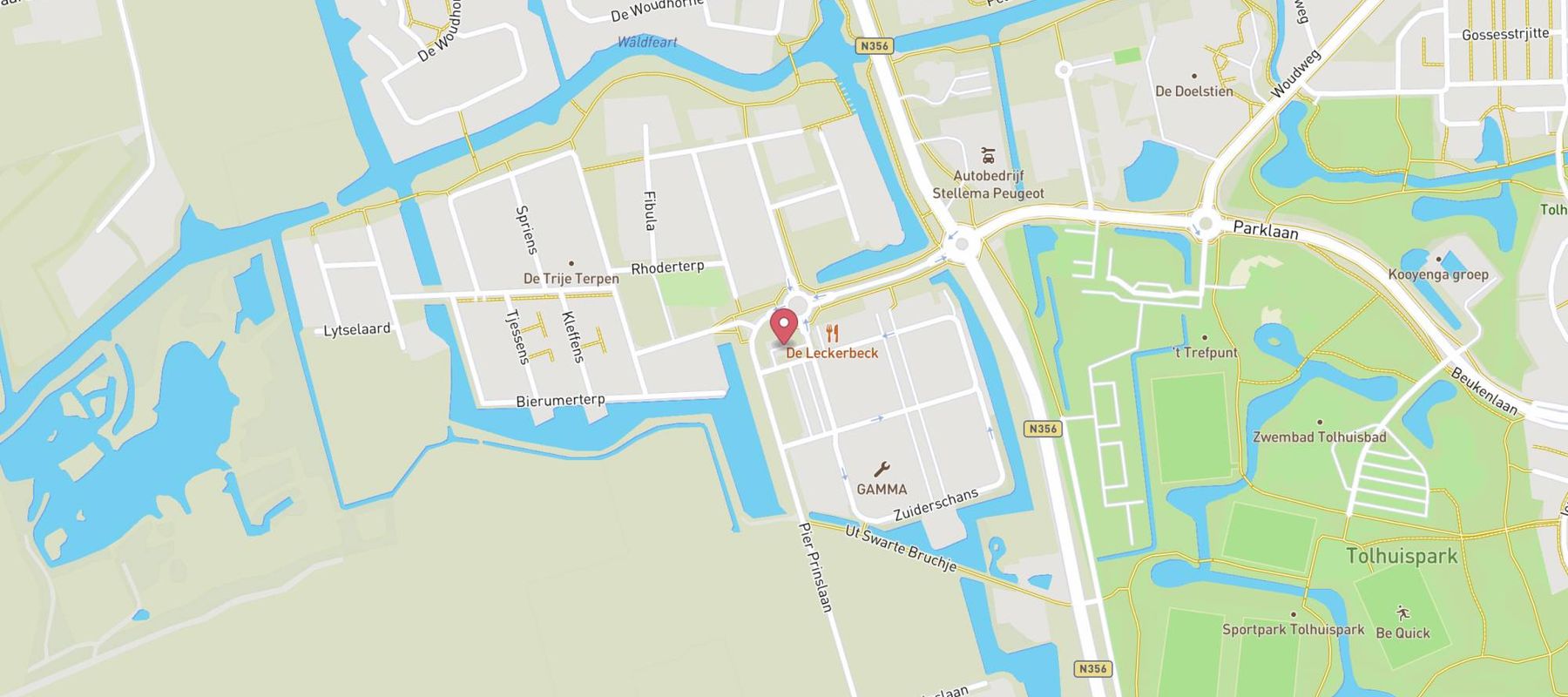 Tango Dokkum map