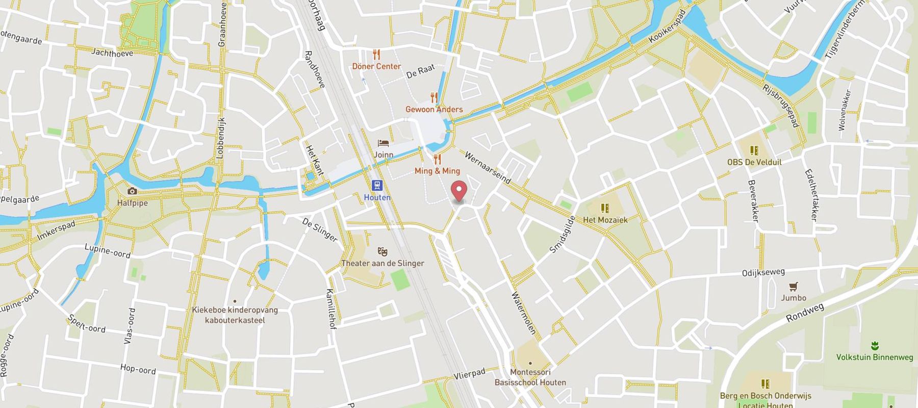parkeergarage Kruitmolen map