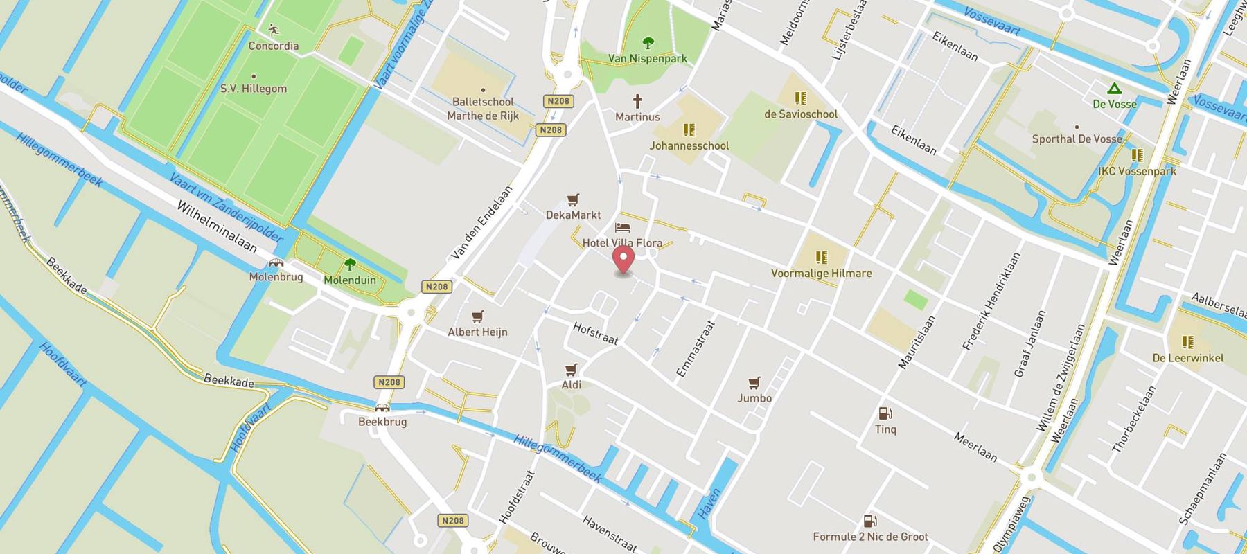 Expert Hillegom (Bollenstreek) map