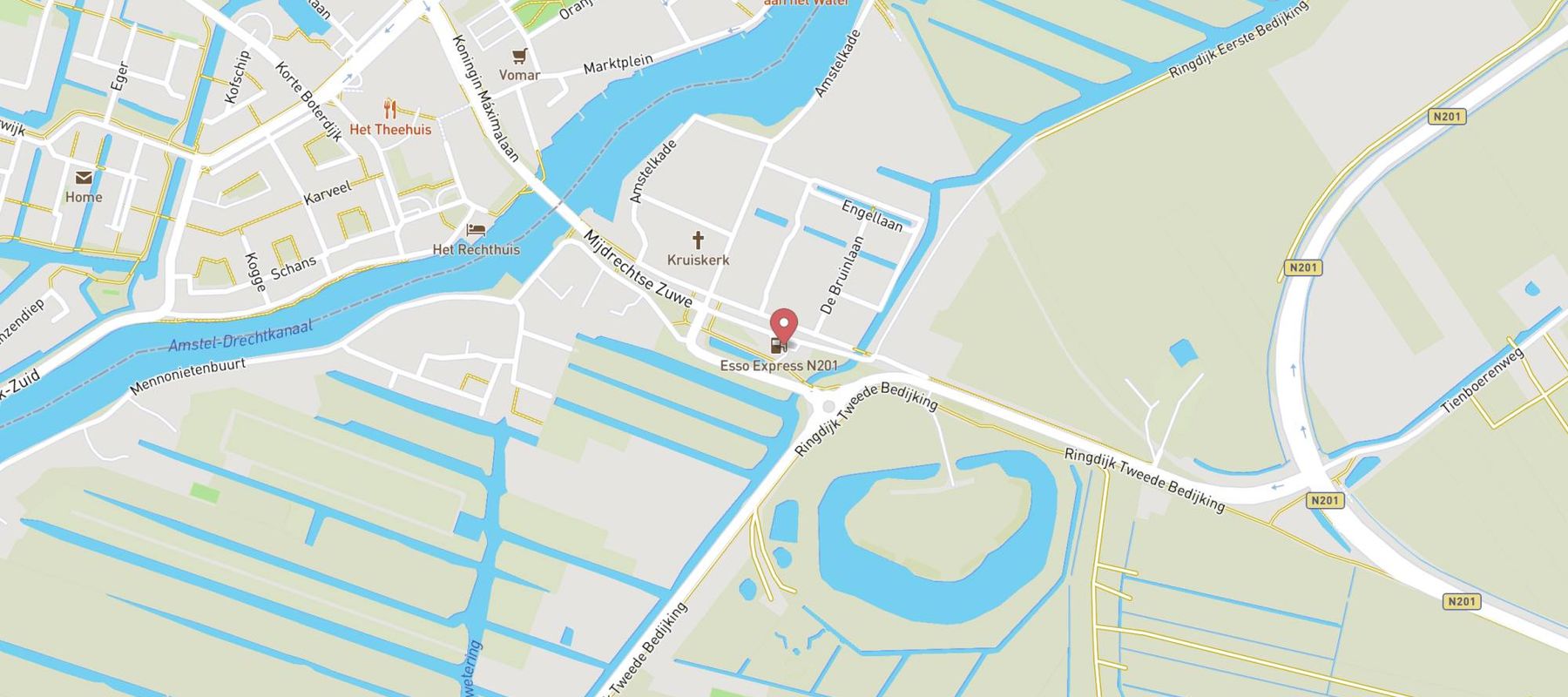 Esso Express map