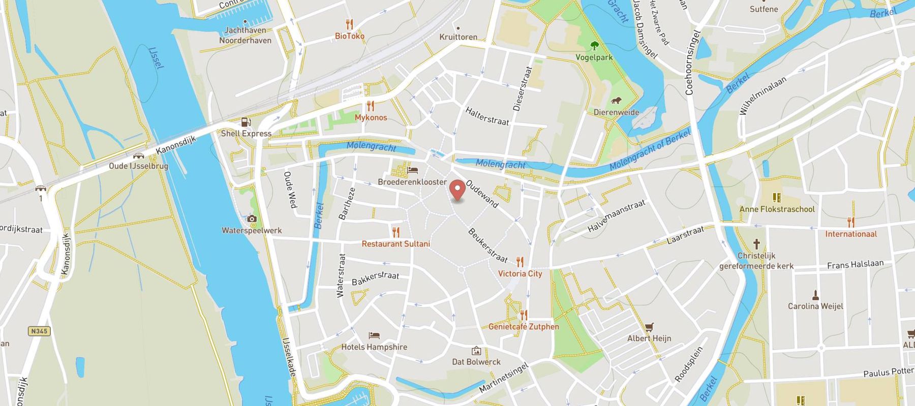Parfumerie Douglas Zutphen map