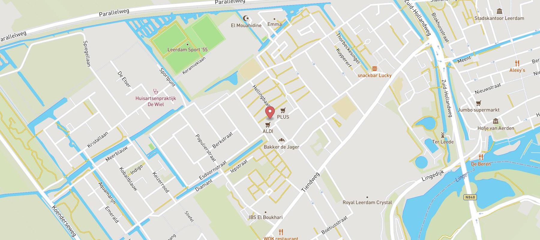 ALDI map