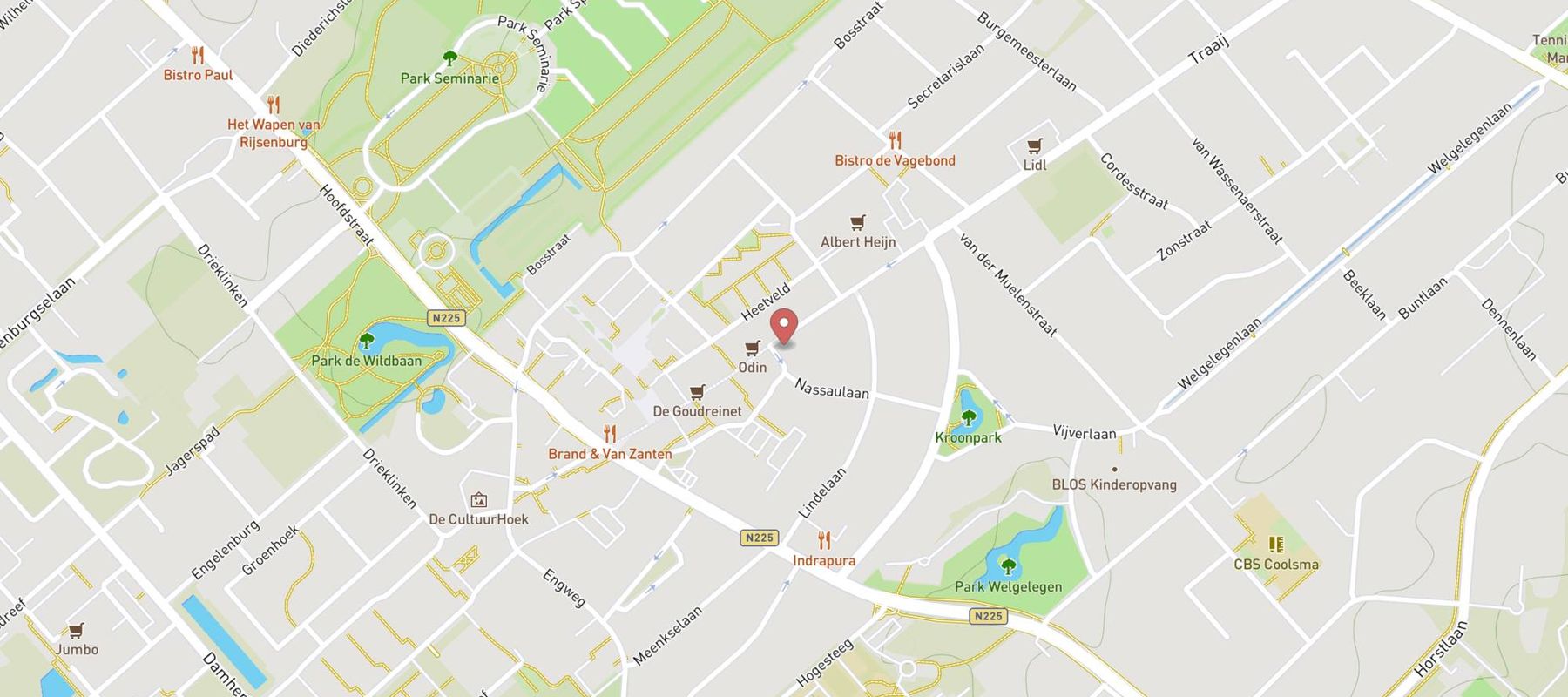 Blokker Driebergen map